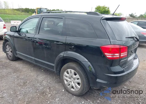 2017 Dodge Journey Se from USA, damaged, VIN 3C4PDCAB7HT676478